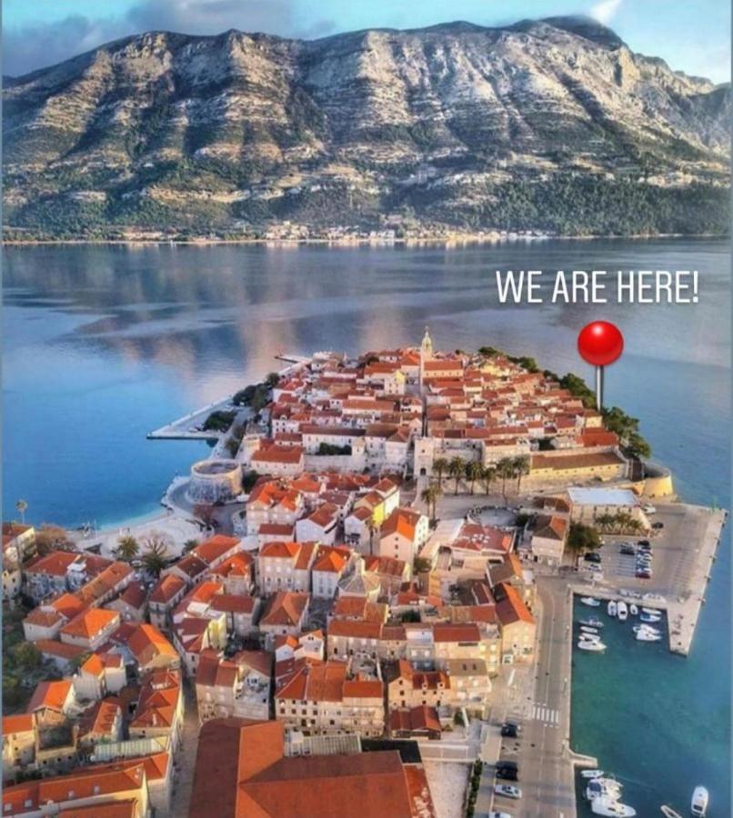 Korcula Old Town Marija Apartment Eksteriør billede